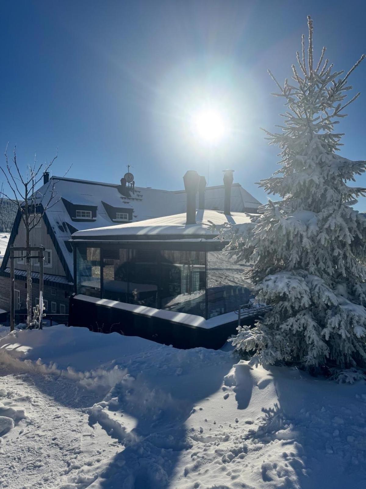 Chata Hradecanka Horni Mala Upa Exterior foto